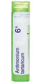 Antimonium Tartaricum 6X Pellets 80 pellets