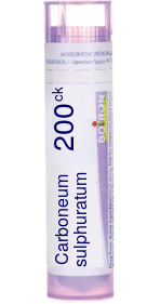 Carboneum Sulphuratum 200C Pellets 80 pellets