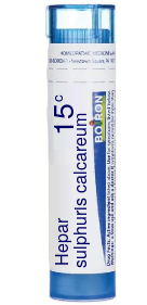 Hepar Sulphuris Calcareum 15C Pellets 80 pellets