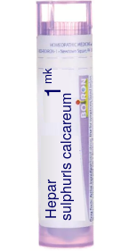 Hepar Sulphuris Calcareum 1M Pellets 80 pellets