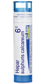 Hepar Sulphuris Calcareum 6C Pellets 80 pellets