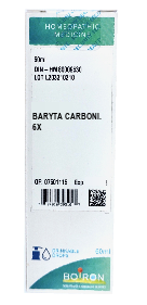 Baryta Carbonica 6X Boiron Liquid Dilutions 60ml