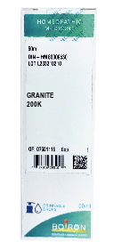 Granite 200C Boiron Liquid Dilutions 60ml