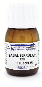 Sabal Serrulata 12C Boiron Liquid Dilutions 30ml