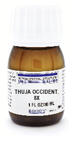 Thuja Occidentalis 8X Boiron Liquid Dilutions 30ml