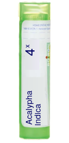 Acalypha Indica 4X Boiron Pellets 80 pellets