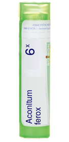 Aconitum Ferox 6X Boiron Pellets 80 pellets