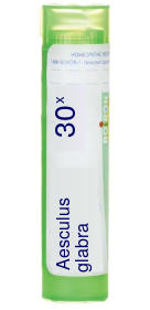 Aesculus Glabra 30X Boiron Pellets 80 pellets