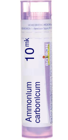 Ammonium Carbonicum 10M Boiron Pellets 80 pellets