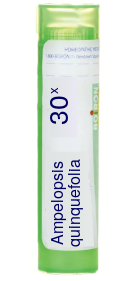 Ampelopsis quinquefolia 30X Boiron Pellets 80 pellets