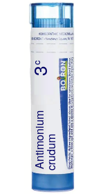 Antimonium Crudum 3C Boiron Pellets 80 pellets