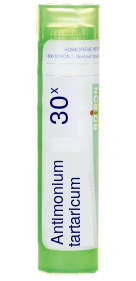 Antimonium Tartaricum 30X Boiron Pellets 80 pellets