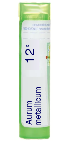 Aurum Metallicum 12X Boiron Pellets 80 pellets