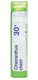 Cheiranthus Cheiri 30X Boiron Pellets 80 pellets