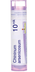 Chininum Arsenicosum 10M Boiron Pellets 80 pellets