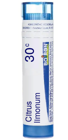 Citrus Limonum 30C Boiron Pellets 80 pellets