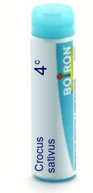 Crocus Sativus 4C Boiron Pellets Unit Dose