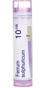 Ferrum Sulphuricum 10M Boiron Pellets 80 pellets