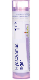 Hyoscyamus Niger 1M Boiron Pellets 80 pellets
