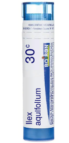 Ilex Aquifolium 30C Boiron Pellets 80 pellets