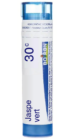 Jaspe vert 30C Boiron Pellets 80 pellets