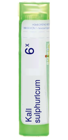 Kali Sulphuricum 6X Boiron Pellets 80 pellets