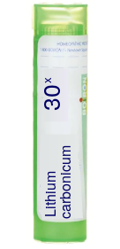 Lithium Carbonicum 30X Boiron Pellets 80 pellets