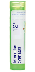 Mercurius Cyanatus 12X Boiron Pellets 80 pellets