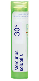 Mercurius Solubilis 30X Boiron Pellets 80 pellets