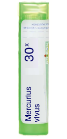 Mercurius Vivus 30X Boiron Pellets 80 pellets