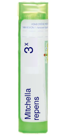 Mitchella Repens 3X Boiron Pellets 80 pellets