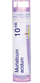 Muriaticum Acidum 10M Boiron Pellets 80 pellets