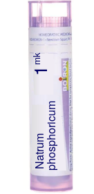 Natrum Phosphoricum 1M Boiron Pellets 80 pellets