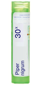 Piper Nigrum 30X Boiron Pellets 80 pellets