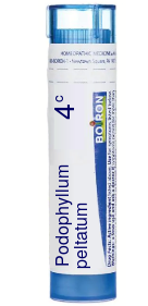 Podophyllum Peltatum 4C Boiron Pellets 80 pellets