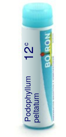 Podophyllum Peltatum 12C Boiron Pellets Unit Dose
