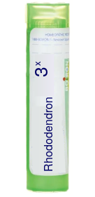 Rhododendron 3X Boiron Pellets 80 pellets