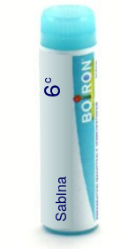 Sabina 6C Boiron Pellets Unit Dose