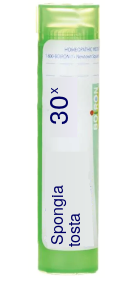 Spongia Tosta 30X Boiron Pellets 80 pellets