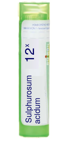 Sulphurosum acidum 12X Boiron Pellets 80 pellets