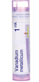 Vanadium Metallicum 1M Boiron Pellets 80 pellets