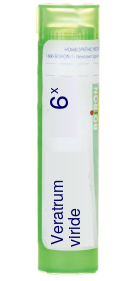 Veratrum Viride 6X Boiron Pellets 80 pellets