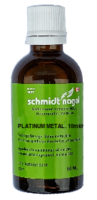 Platinum Metallicum 10M Schmidt-Nagel (Homeodel) Liquid 50ml