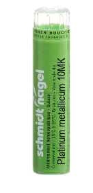 Platinum Metallicum 10M Schmidt-Nagel (Homeodel) Pellets 4g